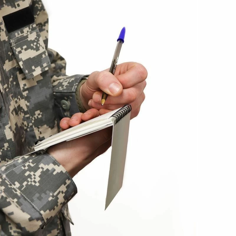 BCB Bushcraft Porte-carte Bloc-notes étanche BCB Waterproof Notebook 12,5x8,5cm 5 BCB Bushcraft Porte-carte Bloc-notes étanche BCB Waterproof Notebook 12,5x8,5cm – Image 3