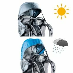 Pare-soleil Et Pare-pluie Pour Porte-bébé Deuter