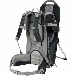 Porte-bébé Vaude Shuttle Base Noir + Pare-soleil & Pare-pluie