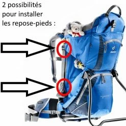 Repose-pieds Pour Porte-bébé Deuter -PORTER Soldes Boutique repose pieds pour porte bebe deuter 2