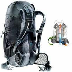 Sac à Dos Rando Sac à Dos Deuter ACT Trail 30 Black Granite -PORTER Soldes Boutique sac a dos deuter act trail 30 black granite 1