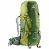 Sac à Dos Femme Sac à Dos Deuter Aircontact 50+10 SL Pine Moss -PORTER Soldes Boutique sac a dos deuter aircontact 50 10 sl pine moss