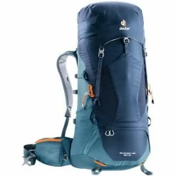 Sac à Dos Trekking Sac à Dos Deuter Aircontact Lite 50+10 Navy Arctic