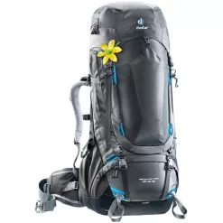 Sac à Dos Femme Sac à Dos Deuter Aircontact Pro 65+15 SL Graphite Black