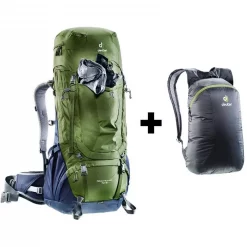 Sac à Dos Trekking Sac à Dos Deuter Aircontact Pro 70+15 Pine Navy -PORTER Soldes Boutique sac a dos deuter aircontact pro 7015 pine navy 2
