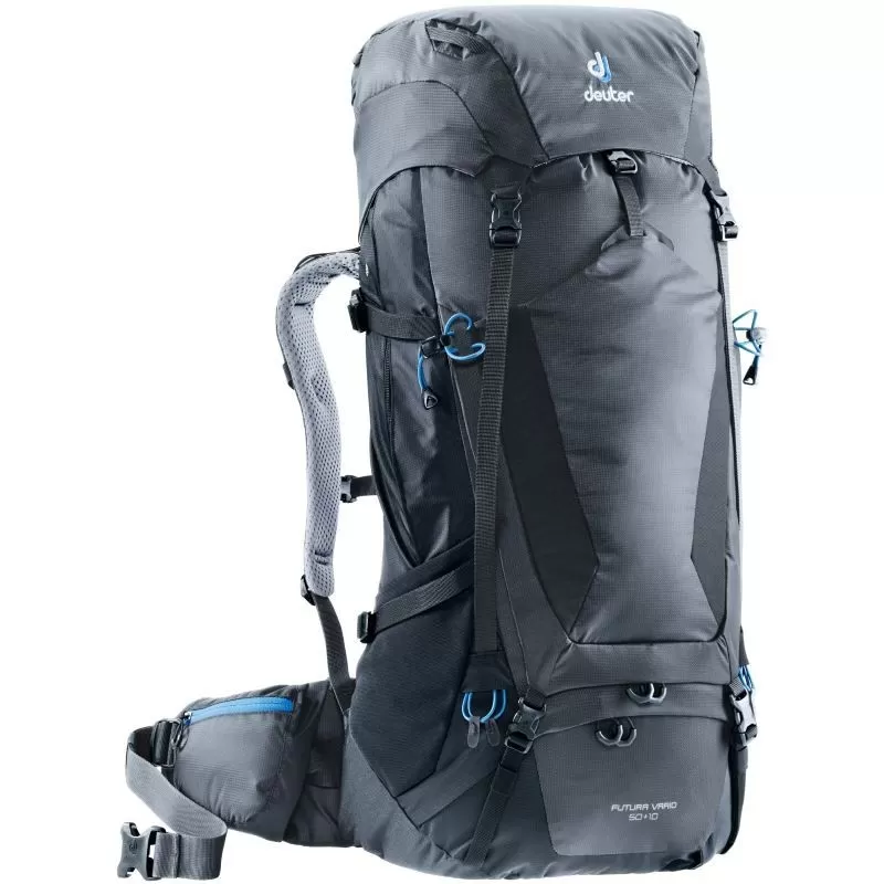 Sac à Dos Trekking Sac à Dos Deuter Futura Vario 50+10 Graphite Black 3 Sac à Dos Trekking Sac à Dos Deuter Futura Vario 50+10 Graphite Black