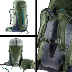 Sac à Dos Trekking Sac à Dos Deuter Gravity Expédition 45+ Kaki Navy -PORTER Soldes Boutique sac a dos deuter gravity expedition 45 2