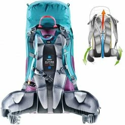 Sac à Dos Femme Sac à Dos Deuter Guide 30+ SL Petrol Blackberry -PORTER Soldes Boutique sac a dos deuter guide 30 sl petrol blackberry 1