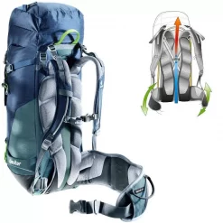 Sac à Dos Trekking Sac à Dos Deuter Guide 45+ Navy Granite -PORTER Soldes Boutique sac a dos deuter guide 45 navy granite 2