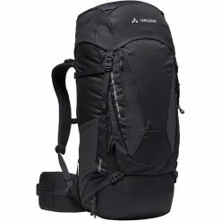 Sac à Dos Trekking Sac à Dos Vaude Asymmetric 52+8 Noir