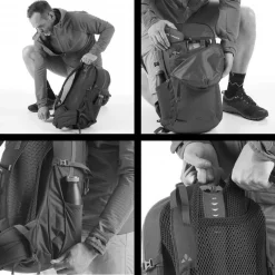 Sac à Dos Rando Sac à Dos Vaude Wizard 24+4 Rouge -PORTER Soldes Boutique sac a dos vaude wizard 244 rouge 4